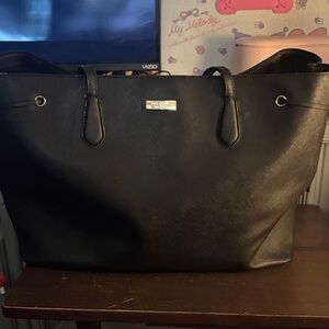 Kate Spade Black Leather Tote